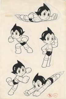 Tezuka Productions Hand-Drawn Illustration "Astro Boy" | Mandarake (Big Web)