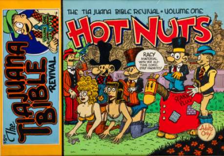 Art Spiegelman The Tiajuana Bible Revival Volume One: Hot Nuts Cover Original Art (Blue Balls, Pa: Penetrating -
