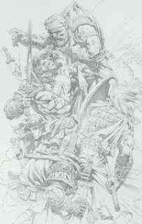 Tomás Giorello Conan: Death Comes Quickly Commissioned Illustration Original Art (ca. 2000s). To -