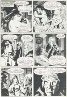 Gonzalo Mayo Vampirella #73 "The Demon Within" Partial Story Original Art (Warren, 1978). Vampi, -