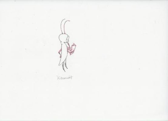 Kerascoët | Au Chant des Grenouilles, Illustration de tranche | Galerie 9ème Art