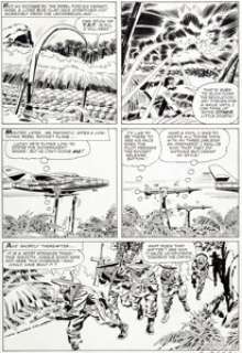 Jack Kirby and George Roussos (as George Bell) Fantastic Four #21 Story Page 15 Original Art (Marvel, -