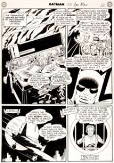 Bob Kane, Lew Sayre Schwartz, and Charles Paris Batman #52 "Man With the Automatic Brain" Page 12 -