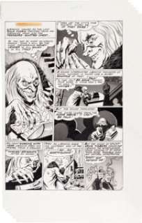 Norman Nodel (as Donald Norman) Web Of Horror Complete 7-Page Inventory Story Original Art (undated). This -