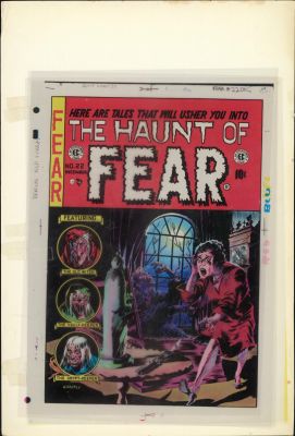 EC Library Production-Color Key Guide-The Haunt of Fear NO.22 | Russ Cochran