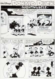 William Van Horn Walt Disney‘s Comics and Stories #669 Complete 10-Page Donald Duck Story Original Art -