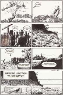 Richard Corben Twisted Tales #5 Page 3 Original Art (Pacific, 1983). Final page of Richard Corben‘s -