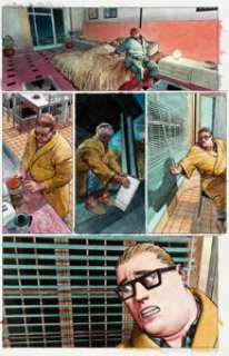 Das Pastoras Punisher: Frank Castle MAX #75 Partial Story Pages 7-8 Original Art (Marvel, 2009). The last -