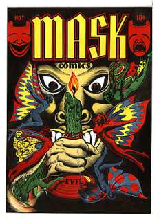 MASK COMICS Issue #1 Recreation Art | ComicConnect