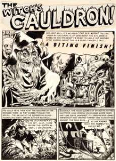 Graham Ingels Haunt of Fear #5 Complete 7-Page Story Original Art (EC, 1951). "Ghastly" Graham -