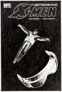John Cassaday Astonishing X-Men V3#22 Cover Cyclops Original Art (Marvel, 2007). Not to give away the -