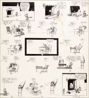 George Herriman Krazy Kat Sunday Comic Strip Original Art dated 8-10-19 (King Features Syndicate, 1919). - | Heritage