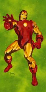 Joe Jusko - Iron-Man #1 Corner Box After Kirby 10x20