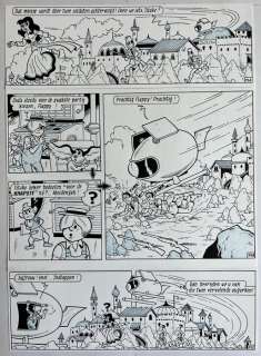 Peter Koeken | Koeken, Peter - Tits - Originele pagina (p.14) - Tits 27 - Het rijk van Patta Poef - Page volante - (1985) | Catawiki