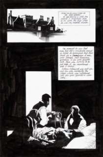 Mike Mignola and John Nyberg Bram Stoker‘s Dracula #3 Page 1 Original Art (Topps, 1992)....