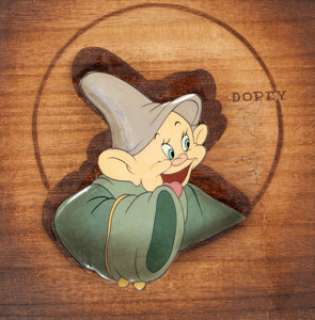 Snow White and the Seven Dwarfs Dopey Production Cel Courvoisier Setup (Walt Disney, 1937). Original - | Heritage