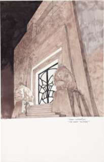 Bernie Wrightson Ghostbusters Terror Dogs Design Illustration Original Art (Columbia Pictures, 1984).... | Heritage