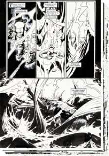 Peter Snejbjerg Books of Magic #32 Complete 24-Page Story "Drowning in Place (Rites of Passage, Part Six)" Origina... (Total: 25 Original Art)