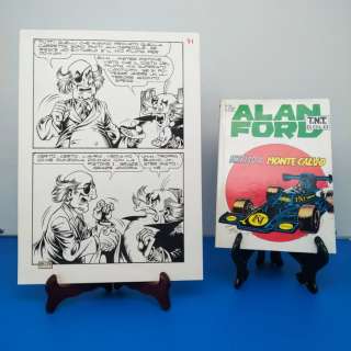 Magnus | Magnus - tavola originale - Alan Ford n°57 "Intrigo a Montecalvo" - (1974) | Catawiki