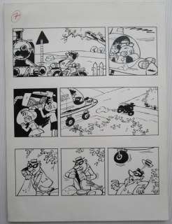 Berck | Berck - Originele pagina - De Vliegende schildpad - (1965) | Catawiki