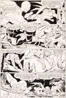 Steve Ditko Showcase #75 Story Page 15 Hawk and Dove Original Art (DC, 1968). From their very first -