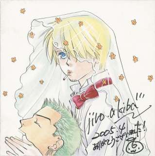 Akiba Jiro Hand-Drawn Color Illustration "ONE PIECE" | Mandarake (Big Web)