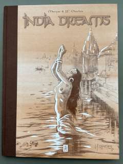 J. F. Charles - India Dreams 4 - Er is niets in Darjeeling 60/200, incl portfolio van 4 prenten - Luxe - Cartonné - EO - (2005)