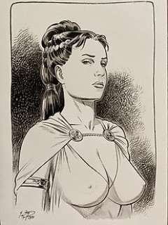 Miville-Deschênes, François | Miville-Deschênes, François - Dessin original - Reconquêtes - Simisée - (2015) | Catawiki