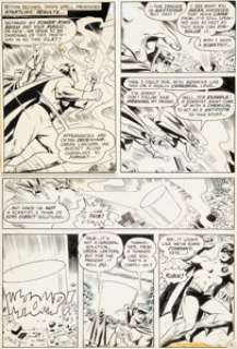 Ric Estrada, Wally Wood, and A. L. Sirois All-Star Comics #58 Story Page 11 Original Art (DC, 1976)....