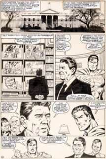 John Byrne and Karl Kesel Legends #2 Story Page 21 Original Art (DC Comics, 1986)....