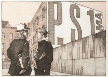 Miles Hyman Couple Illustration Originale (Non Daté)....