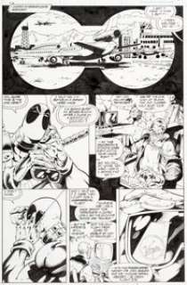 Joe Madureira and Mark Farmer - Deadpool: The Circle Chase #2 Story Page 14 Original Art (Marvel, 1993).