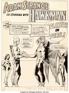 Carmine Infantino And Murphy Anderson | Mystery in Space #90 Splash Page 1 Original Art (DC, 1964). | Heritage