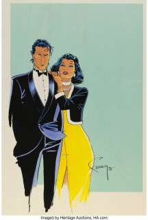 Philippe Francq | Largo Winch Dutch Connection IntTL 03 Couverture Originale (Khani Editions, 1995). Philippe Francq Largo Winch Dutch Connection Deluxe Album #3 Cover Original Art (Khani Editions, 1995). | Heritage