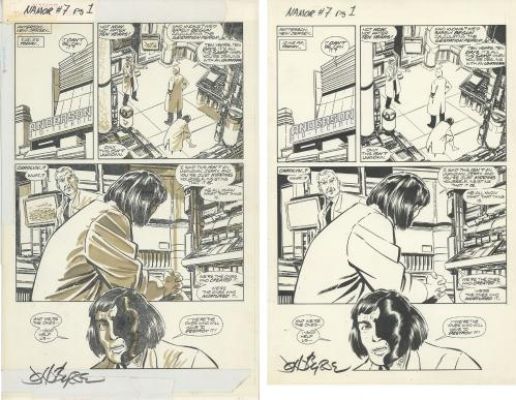 John Byrne | Namor, issue 7, page 1 | Galerie 9ème Art