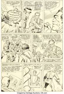 Kirby, Jack | Jack Kirby and Chic Stone Tales of Suspense #59 Captain America Story Page 3 Original Art (Marvel, 1964).... | Heritage