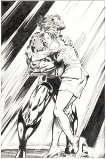 Eaton, Scot - Scot Eaton and Andrew Hennessy Wolverine: Origins #46 Splash Page 4 Original Art (Marvel, 2010)....