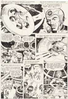 Albert, a. | A. Albert Planet Comics #73 Story Page 2 Original Art (Fiction House Publ., 1953).... | Heritage