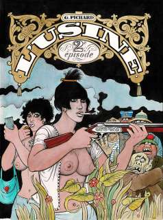 Georges Pichard | L’usine 2ème épisode, couverture originale en couleurs directes pour cet album paru en 1980 chez Glénat. | Septimus