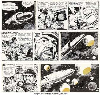 Barry, Dan | Dan Barry Flash Gordon Daily Comic Strip Original Art Group of 3 (King Features Syndicate, 1965).... (Total: 3 Original Art) | Heritage