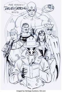 Gibbons, Dave | Dave Gibbons Watchmen Illustration Original Art (2002).... | Heritage