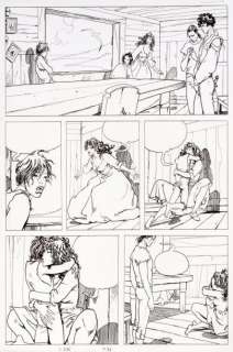 Manara, Milo | Un été indien. Scénario de Hugo Pratt. Encre de Chine pour | Coutau Bégarie