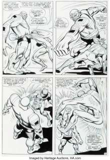 Andru, Ross | Ross Andru and Bill Everett Marvel Super-Heroes #14 Story Page 14 Original Art (Marvel, 1968).... | Heritage