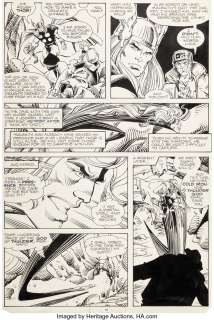 Simonson, Walt | Walt Simonson and Bob Wiacek Thor #348 Story Page 10 Original Art (Marvel, 1984).... | Heritage