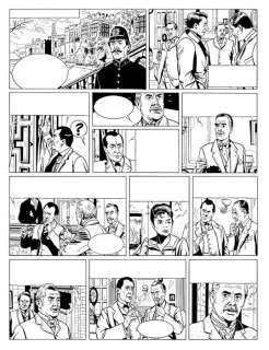 Marniquet, Frédéric | Marniquet, Frédéric - Planche originale - Les Archives secrètes de Sherlock Holmes T1 - Retour à Baskerville Hall - (2011) | Catawiki