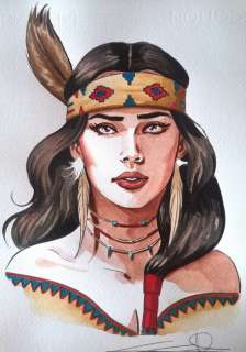 Giuseppe Candita | Giuseppe Candita illustrazione originale "Lilyth la sposa di Tex" | Catawiki