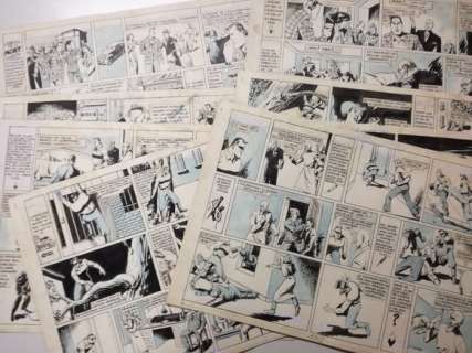 Sinchetto, Giovanni | Sinchetto, Giovanni - 8x Originele pagina - Volledig verhaal - l’Hotel de la mort subite - (jaren 30/40) | Catawiki