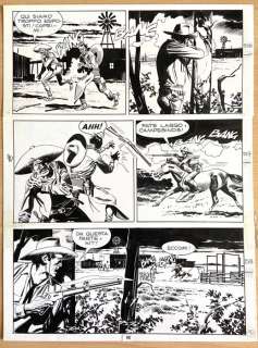 Ticci, Giovanni | Ticci, Giovanni - tavola originale Tex | Catawiki