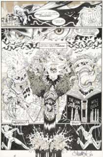 Vigil, Tim - Tim Vigil Faust #2 Story Page 6 Original Art (Northstar, 1989)....