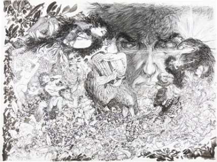 Kaluta, Michael | Michael Kaluta The Sandman: The Deluxe Edition #2 Wraparound Cover Original Art (DC, 2020).... | Heritage